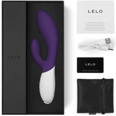 LELO INA WAVE 2 VIBRADOR AMEIXA - D-229367 - Dona Pimenta