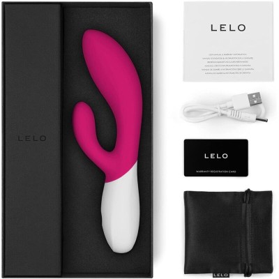 LELO INA WAVE 2 VIBRADOR CERISE - D-229368 - Dona Pimenta