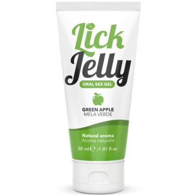 LICK JELLY LUBRIFICANTE DE MAÇÃ VERDE 50 ML - D-230918 - Dona Pimenta