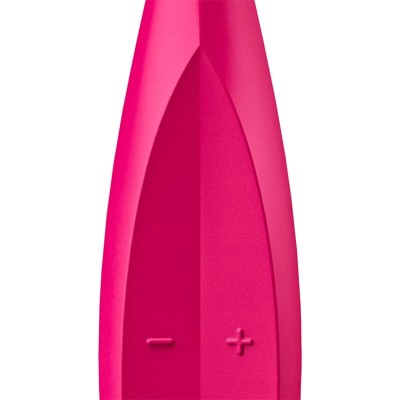 SATISFYER TWIRLING FUN TIP VIBRATOR - ROSA - D-229551 - Dona Pimenta