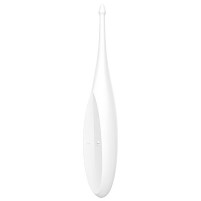 SATISFYER TWIRLING FUN TIP VIBRATOR - BRANCO - D-229552 - Dona Pimenta