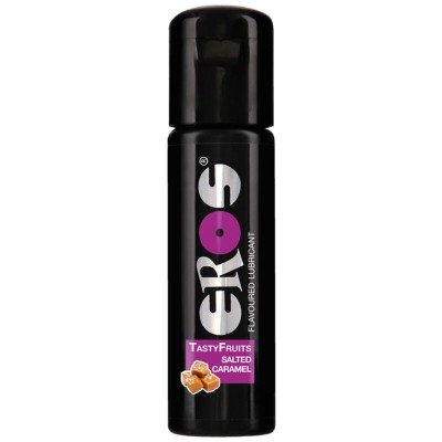 EROS TASTY FRUITS LUBRICANTE CARAMELO SALADO 100 ML - D-231286 - Dona Pimenta