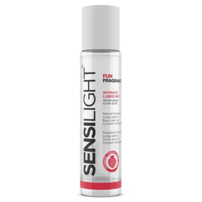 SENSILIGHT BASE D''ÁGUA ULTRA GLIDE - MORANGO 60 ML - D-232774 - Dona Pimenta