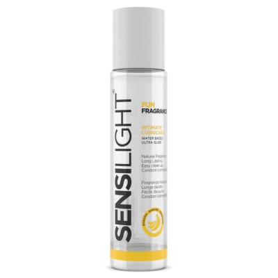 SENSILIGHT WATERBASED ULTRA GLIDE - BANANA 60 ML - D-232775 - Dona Pimenta