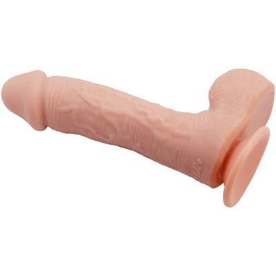 LINDO ENCONTRO JOHNSON LIFELIKE SKIN DILDO 22 CM - D-229633 - Dona Pimenta