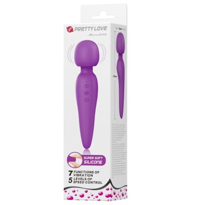 BONITO AMOR MEREDITH MASSAGER 12 MODOS DE VIBRAÇÃO - D-229708 - Dona Pimenta