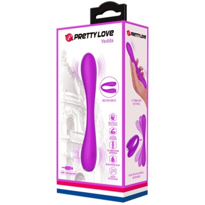 VIBRADOR DOBRÁVEL YEDDA BONITO AMOR - D-229715 - Dona Pimenta