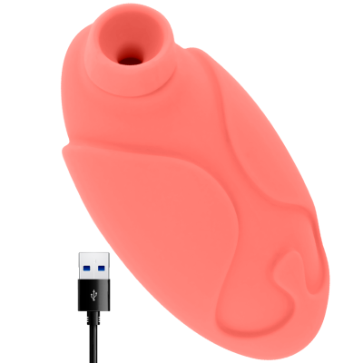 OHMAMA ESTIMULADOR ONDAS CLITORIS - CORAL - D-229769 - Dona Pimenta