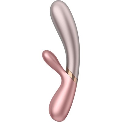 SATISFYER HOT LOVER VIBRATOR ROSE-BEIGE - D-229780 - Dona Pimenta