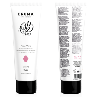 BRUMA - GEL DESLIZANTE DE ALOE VERA SABOR DOCES 100 ML - D-236035 - Dona Pimenta