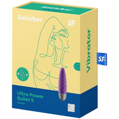 SATISFYER ULTRA POWER BULLET 5 - VIOLETT - D-229782 - Dona Pimenta