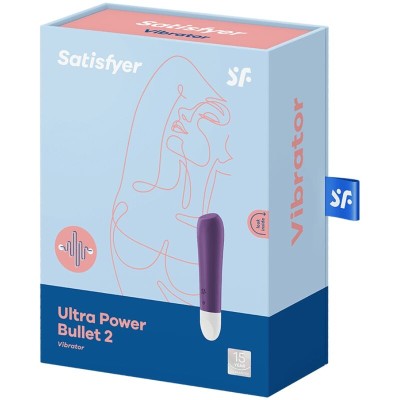 SATISFYER ULTRA POWER BULLET 2 - ROXO - D-229923 - Dona Pimenta