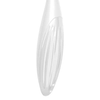 PONTA CLIT SATISFYER TWIRLING ALEGRIA ESTIMULADA - BRANCO - D-229929 - Dona Pimenta