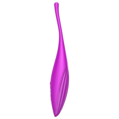 SATISFYER TWIRLING ALEGRIA CLIT PONTA ESTIMULANTE - FÚCHSIA - D-229931 - Dona Pimenta