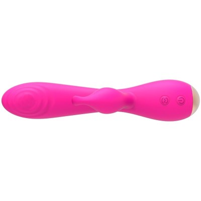 CABEÇAS ESTIMULANTES TRIPLAS COM VIBRADOR DE COELHO MAGIC STICK NALONE - ROSA - D-229949 - Dona Pimenta