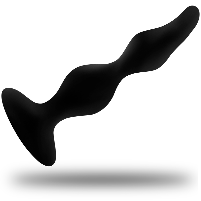 PLUGUE CURVADO DE SILICONE OHMAMA 12 CM - D-230311 - Dona Pimenta