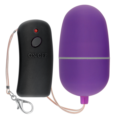 ONLINE&trade;- OVO VIBRANTE COM CONTROLE REMOTO LILÁS - D-230518 - Dona Pimenta