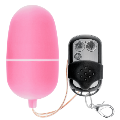 ONLINE&trade;- OVO VIBRANTE COM CONTROLE REMOTO M ROSA - D-230528 - Dona Pimenta