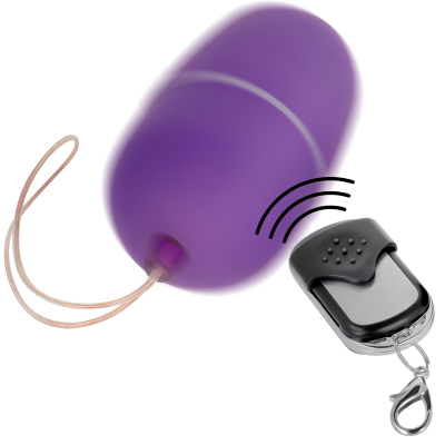 ONLINE&trade;- OVO VIBRANTE COM CONTROLE REMOTO M LILAC - D-230529 - Dona Pimenta