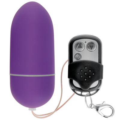 ONLINE&trade;- OVO VIBRANTE COM CONTROLE REMOTO L LILAC - D-230532 - Dona Pimenta