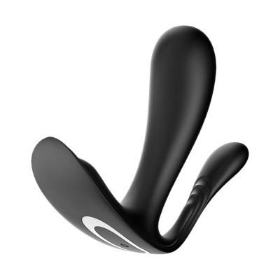 SATISFYER TOP SECRET PLUS VIBRATOR BLACK - D-230695 - Dona Pimenta