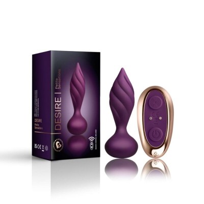 ROCKS OFF DESIRE ANAL STIMULATOR LILAC - D-230710 - Dona Pimenta