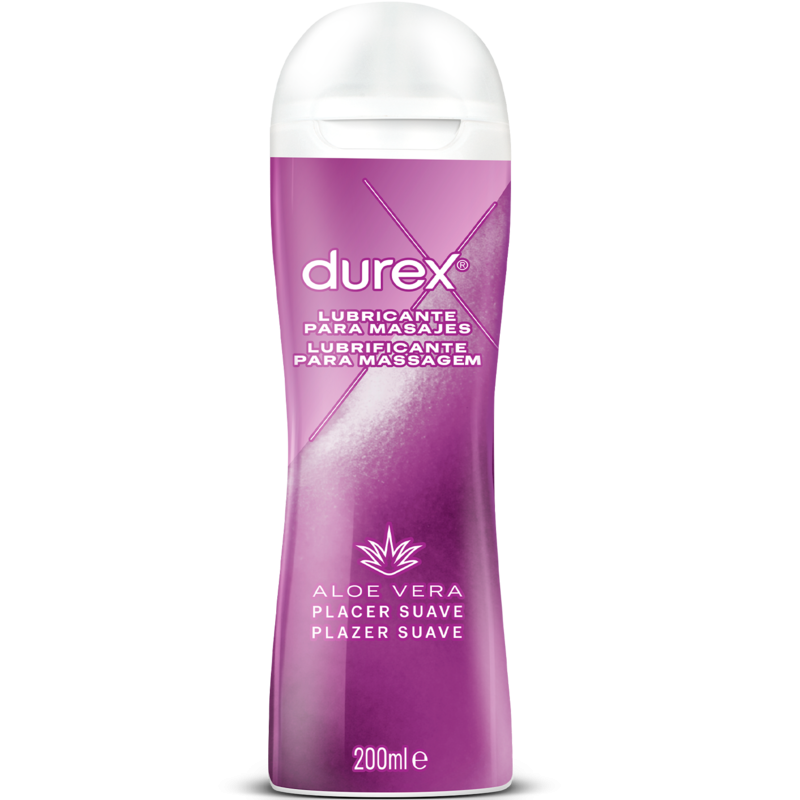 DUREX - PLAY 2-1 LUBRIFICANTE ÍNTIMO E MASSAGEM ALOE VERA - D63-194247 - Dona Pimenta