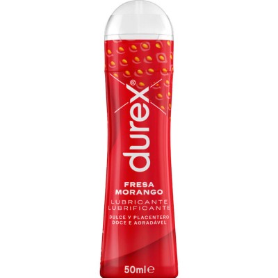 DUREX - JOGO MORANGO 50 ML - D63-194249 - Dona Pimenta