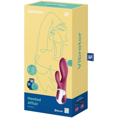 SATISFYER HEATED AFFAIR VIBRADOR PONTO G