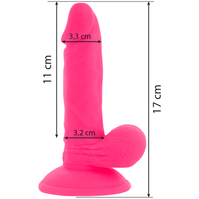 DIVERSIA - FLEXÍVEL VIBRAÇÃO VIBRAÇÃO 17 CM - ROSA - D-231120 - Dona Pimenta