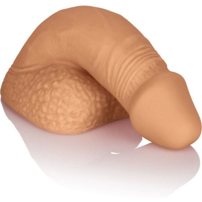 CALEX SILICONE PACKING PENIS 12.75CM CARAMEL - D-223927 - Dona Pimenta