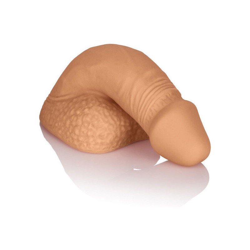 CALEX SILICONE PACKING PENIS 12.75CM CARAMEL - D-223927 - Dona Pimenta