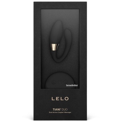 LELO TIANI DUO MASAJEADOR PAREJAS NEGRO - D-231258 - Dona Pimenta