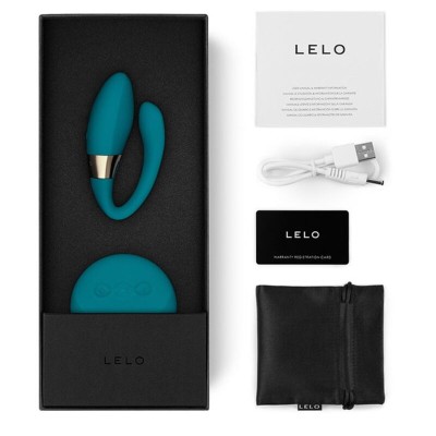 LELO TIANI DUO MASAJEADOR PAREJAS AZUL - D-231259 - Dona Pimenta