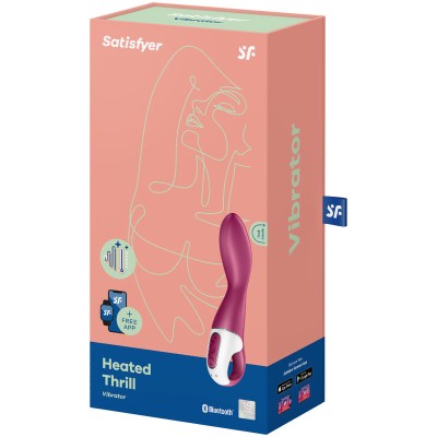 VIBRADOR SATISFYER DE EMOÇÃO AQUECIDA G-SPOT - D-231309 - Dona Pimenta