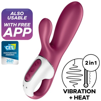 VIBRADOR SATISFYER HOT BUNNY G-SPOT - D-231310 - Dona Pimenta