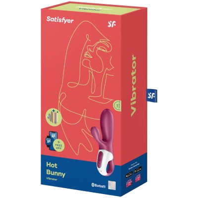 VIBRADOR SATISFYER HOT BUNNY G-SPOT - D-231310 - Dona Pimenta