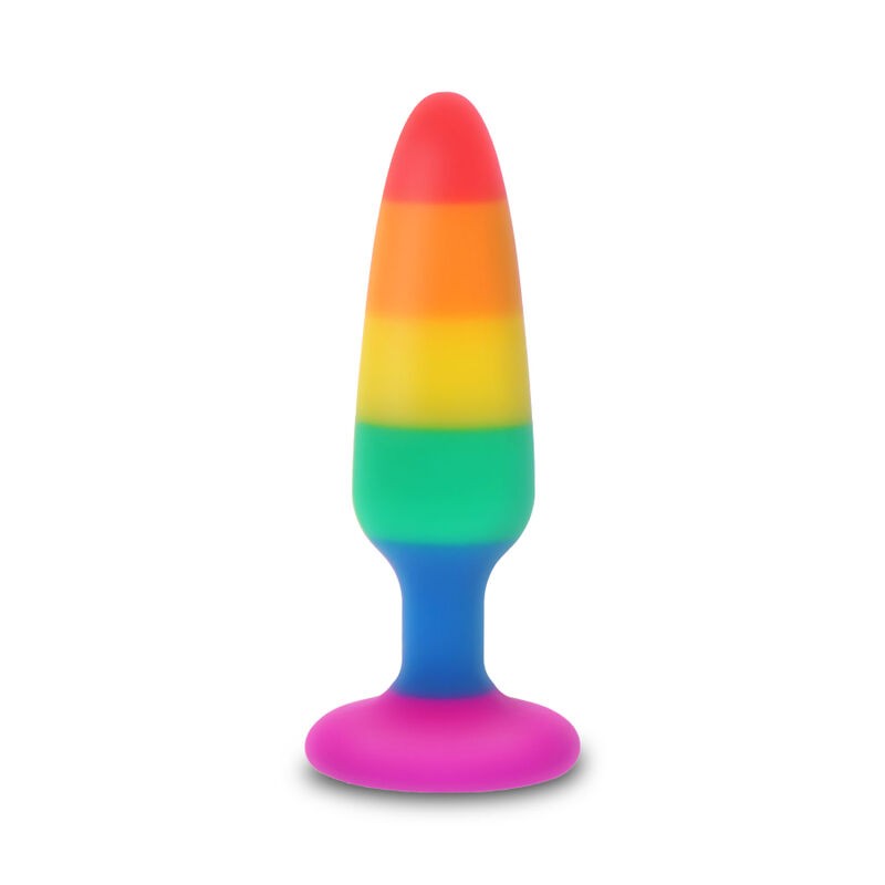 ORGULHO - BANDEIRA LGBT PLUG TWINK 8,5 CM - D-231763 - Dona Pimenta