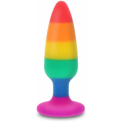 ORGULHO - BANDEIRA LGBT PLUG HUNK 10,5 CM - D-231764 - Dona Pimenta