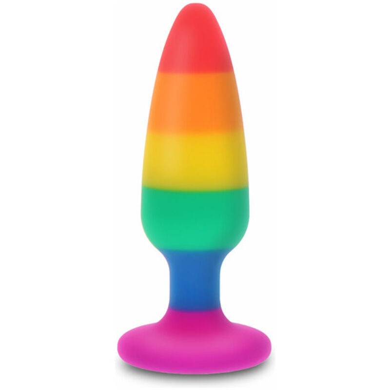 ORGULHO - BANDEIRA LGBT PLUG HUNK 10,5 CM - D-231764 - Dona Pimenta