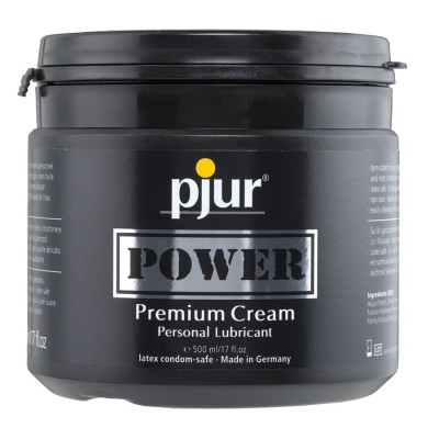 PJUR POWER PREMIUM CREME LUBRIFICANTE 500 ML - D-201642 - Dona Pimenta