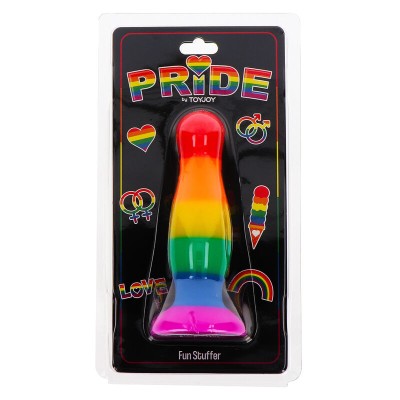 PRIDE - PLUG BANDEIRA LGBT FUN STUFER 8,5 CM - D-231765 - Dona Pimenta