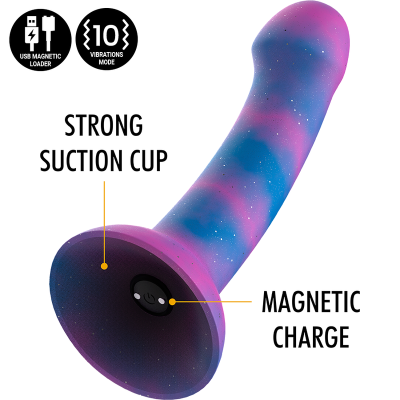 MYTHOLOGY DION GALACTIC DILDO M - VIBRADOR WATCHME TECNOLOGIA SEM FIO COMPATÍVEL - D-231900 - Dona Pimenta