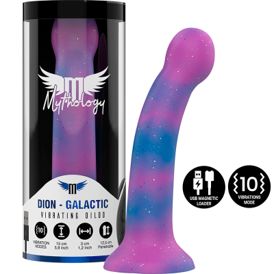 MYTHOLOGY DION GALACTIC DILDO S - VIBRADOR WATCHME TECNOLOGIA SEM FIO COMPATÍVEL - D-231902 - Dona Pimenta