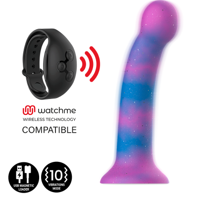 MYTHOLOGY DION GALACTIC DILDO S - VIBRADOR WATCHME TECNOLOGIA SEM FIO COMPATÍVEL - D-231902 - Dona Pimenta