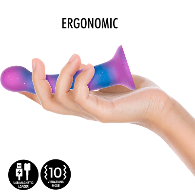 MYTHOLOGY DION GALACTIC DILDO S - VIBRADOR WATCHME TECNOLOGIA SEM FIO COMPATÍVEL - D-231902 - Dona Pimenta