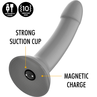 MYTHOLOGY RUNE MAJESTIC DILDO S - VIBRADOR WATCHME TECNOLOGIA SEM FIO COMPATÍVEL - D-231910 - Dona Pimenta