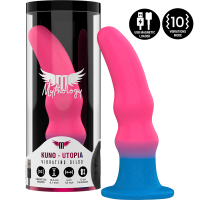 MYTHOLOGY KUNO UTOPIA DILDO M - VIBRADOR WATCHME TECNOLOGIA SEM FIO COMPATÍVEL - D-231912 - Dona Pimenta