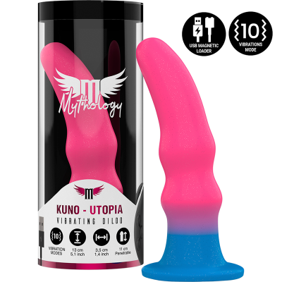 MYTHOLOGY KUNO UTOPIA DILDO S - VIBRADOR WATCHME TECNOLOGIA SEM FIO COMPATÍVEL - D-231914 - Dona Pimenta