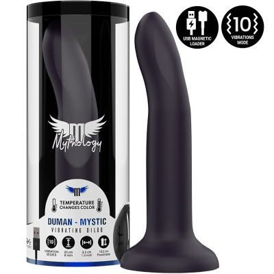 MYTHOLOGY DUMAN MYSTIC DILDO L - VIBRADOR WATCHME TECNOLOGIA SEM FIO COMPATÍVEL - D-231916 - Dona Pimenta